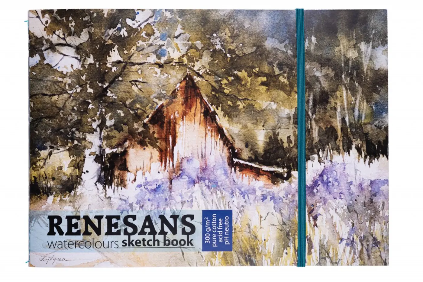 Blok pro akvarel Renesans Magnani Sketchbook - fotografie 1