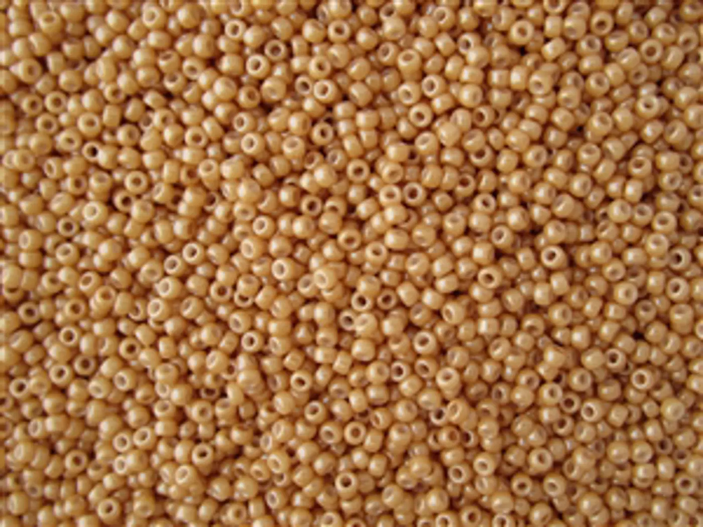 Rokajlové korálky Toho  - Round 15/0 : Opaque-Lustered Dk Beige TR-15-123D - fotografie 1