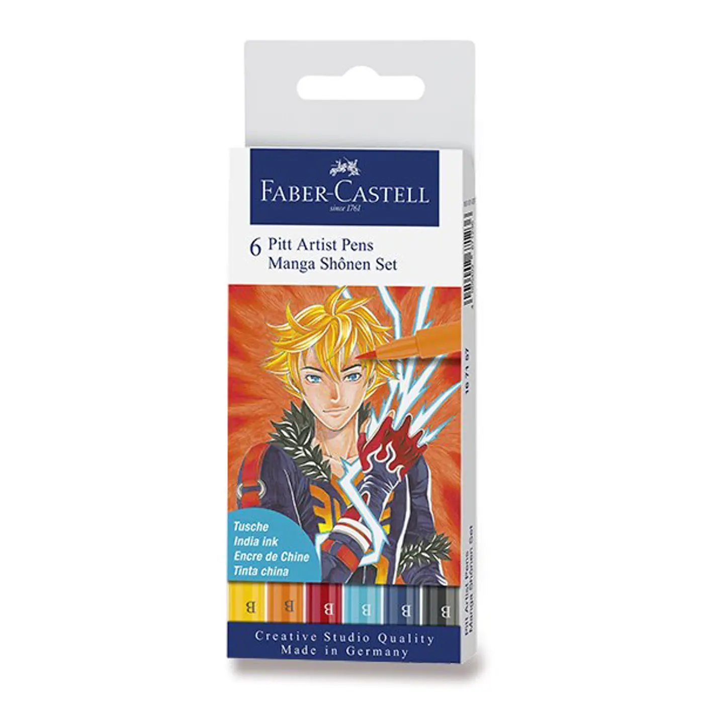 Sada popisovačů Faber-Castell 6ks Shonen - fotografie 1