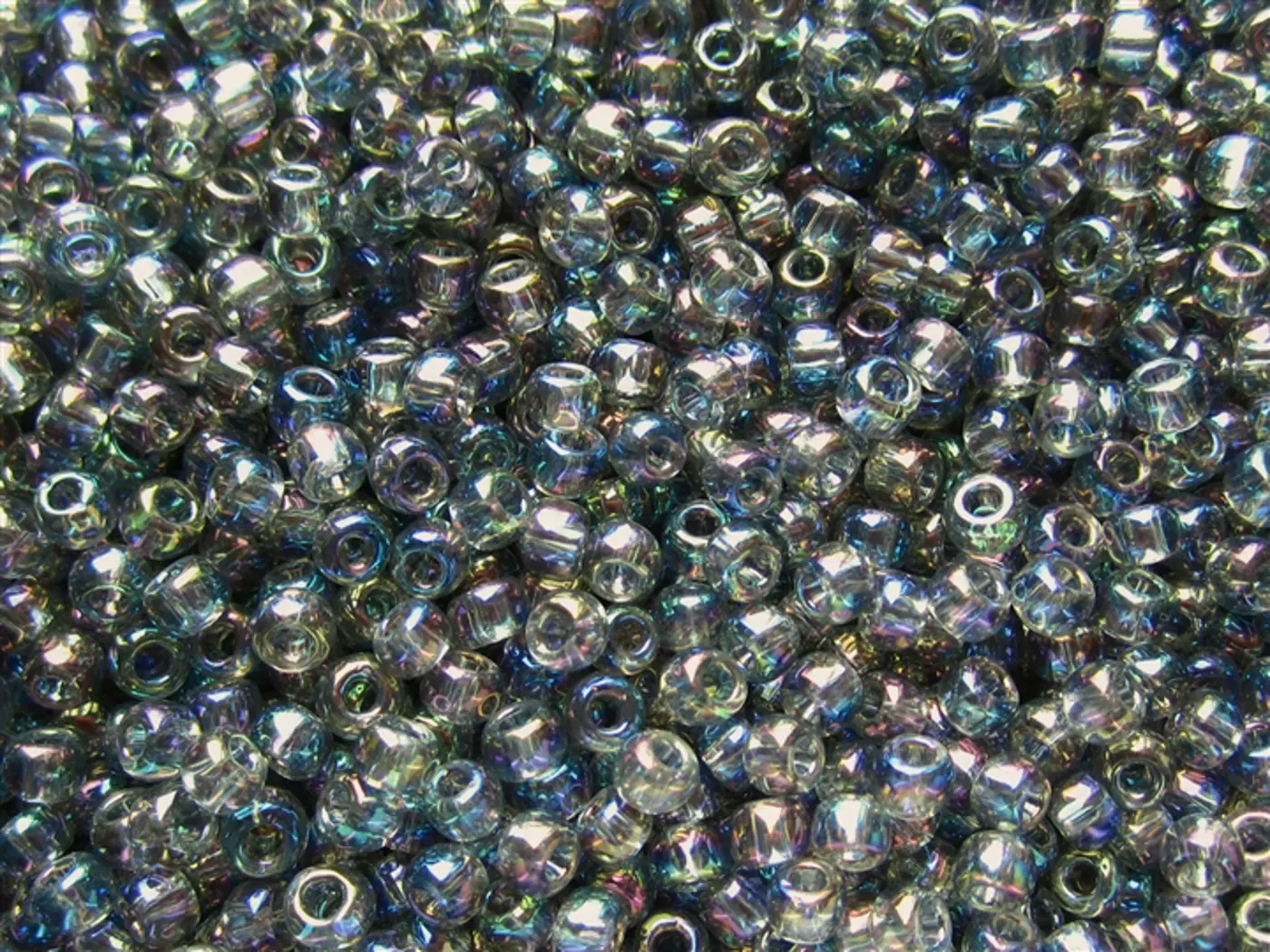  TOHO - Round 11/0 : Transparent-Rainbow Black Diamond TR-11-176 - fotografie 1