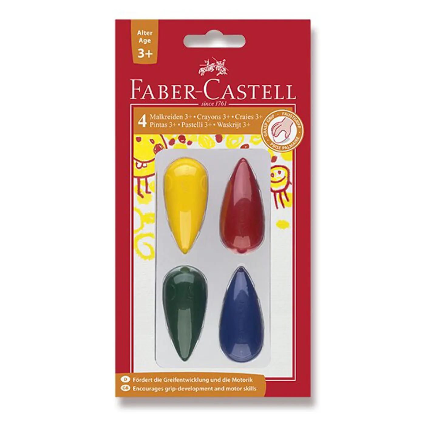 Voskovky Faber-Castell sada 4ks - fotografie 1