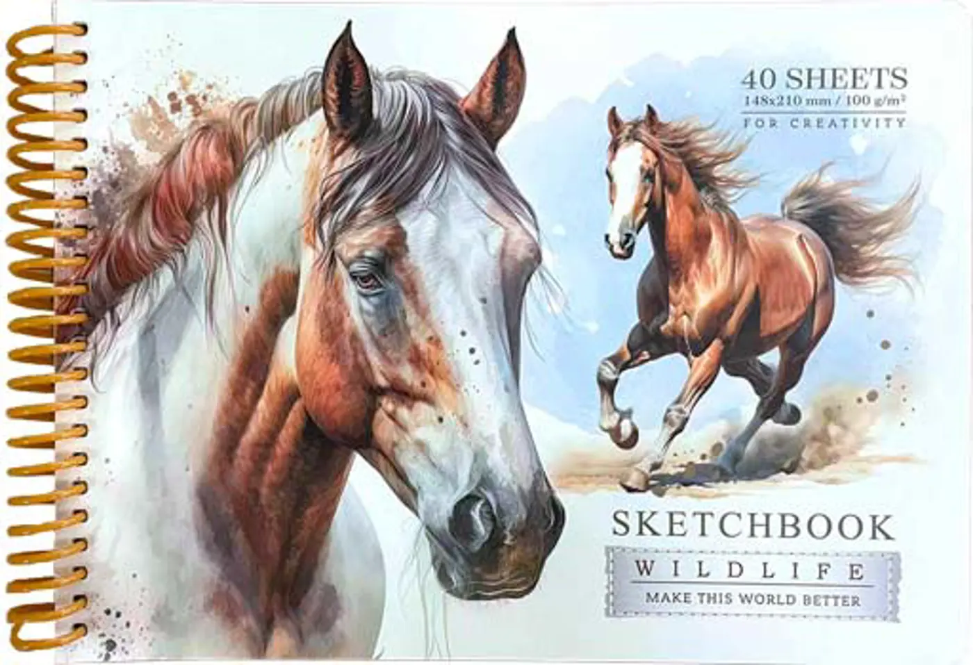 Sketchbook HORSE A5 - fotografie 1