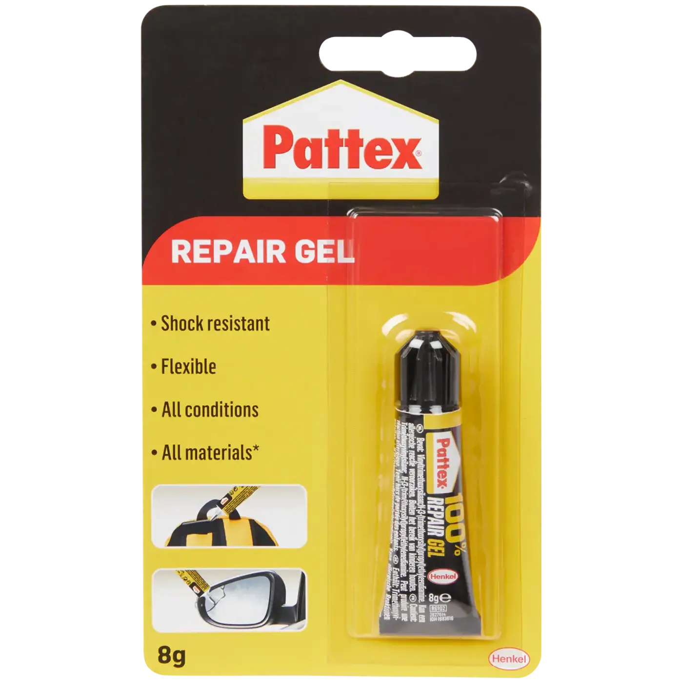Gelové lepidlo 100% Pattex 8g - fotografie 1