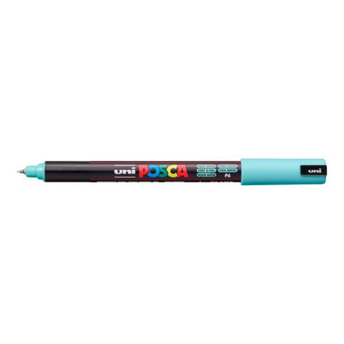 Acrylic marker Uni Posca 0.7mm PC-1MR – P06 zelená mořská - fotografie 1