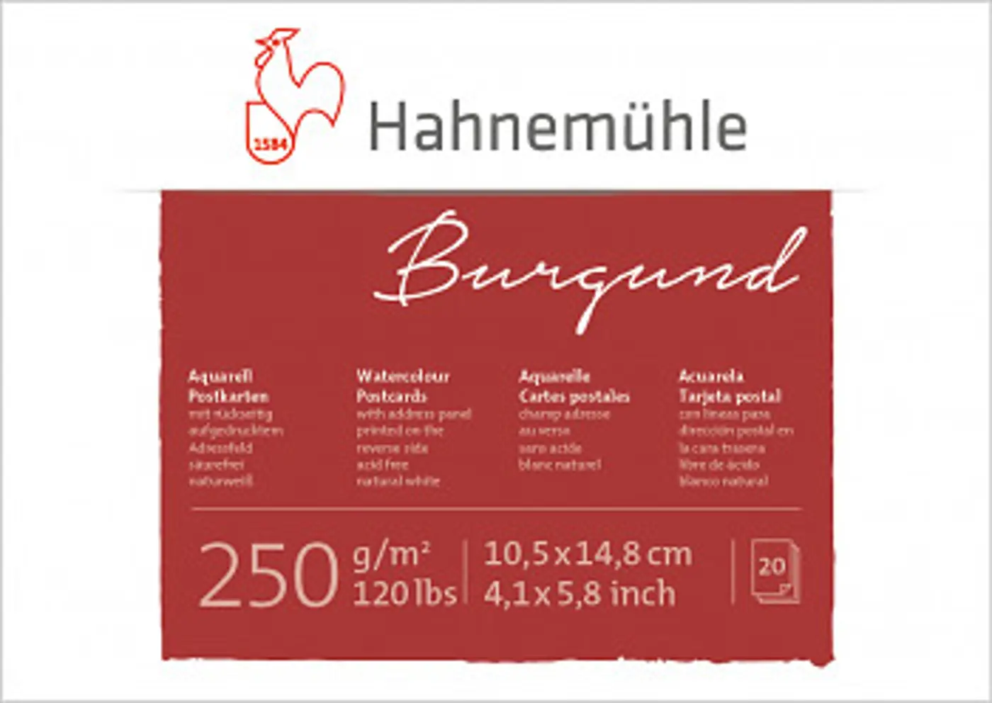 Akvarelové pohlednice HHM A6 250g - fotografie 1