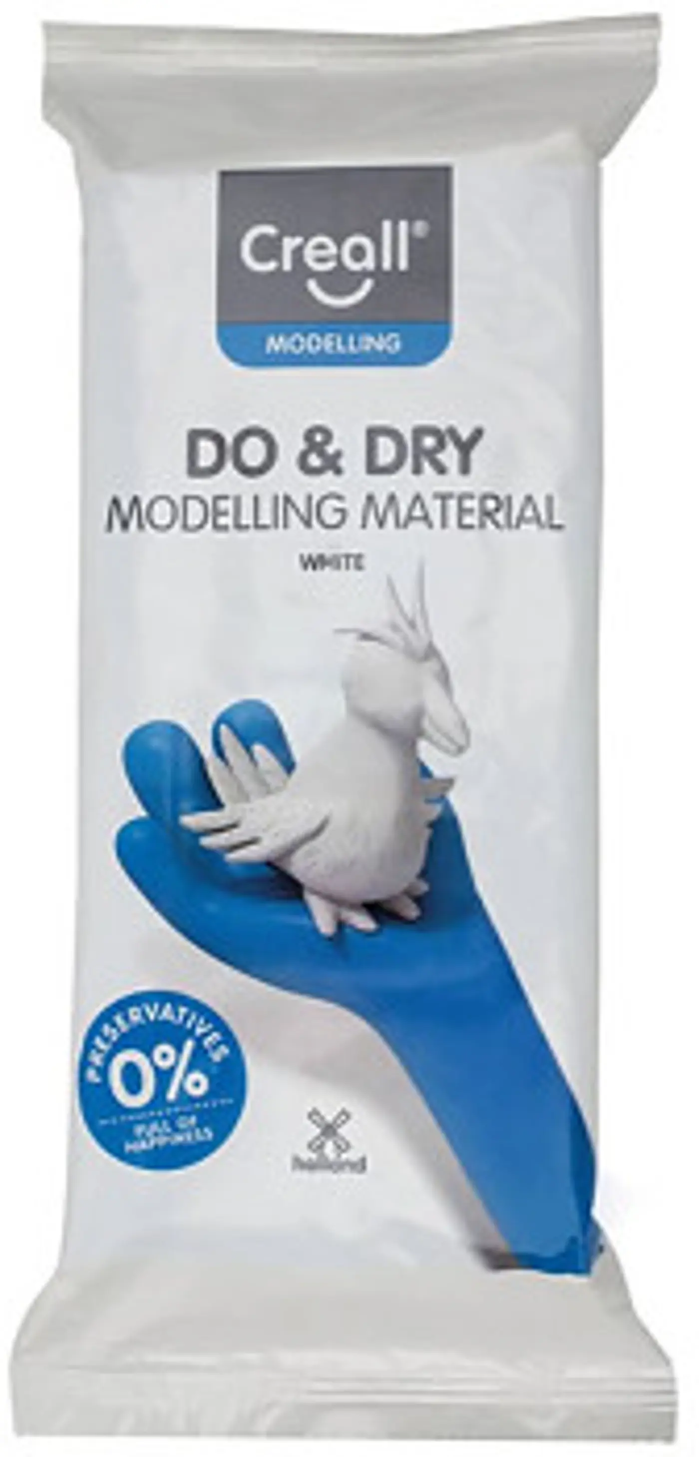 modelovací hmota Creall Do & Dry bílá 1 kg - fotografie 1