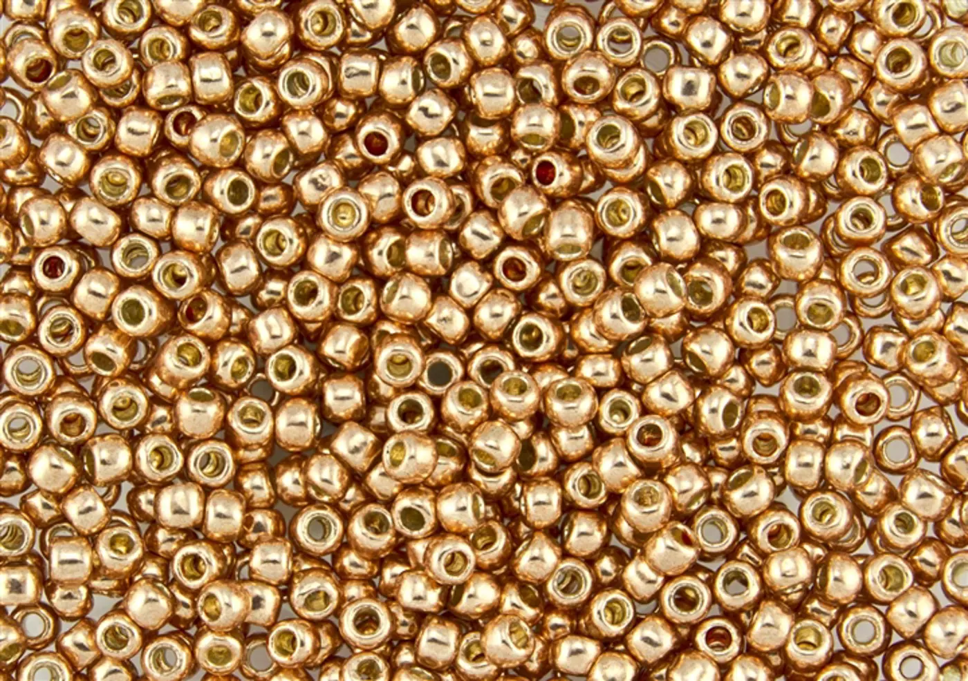  TOHO - Round 11/0 : PermaFinish - Galvanized Rose Gold TR-11-PF551 - fotografie 1