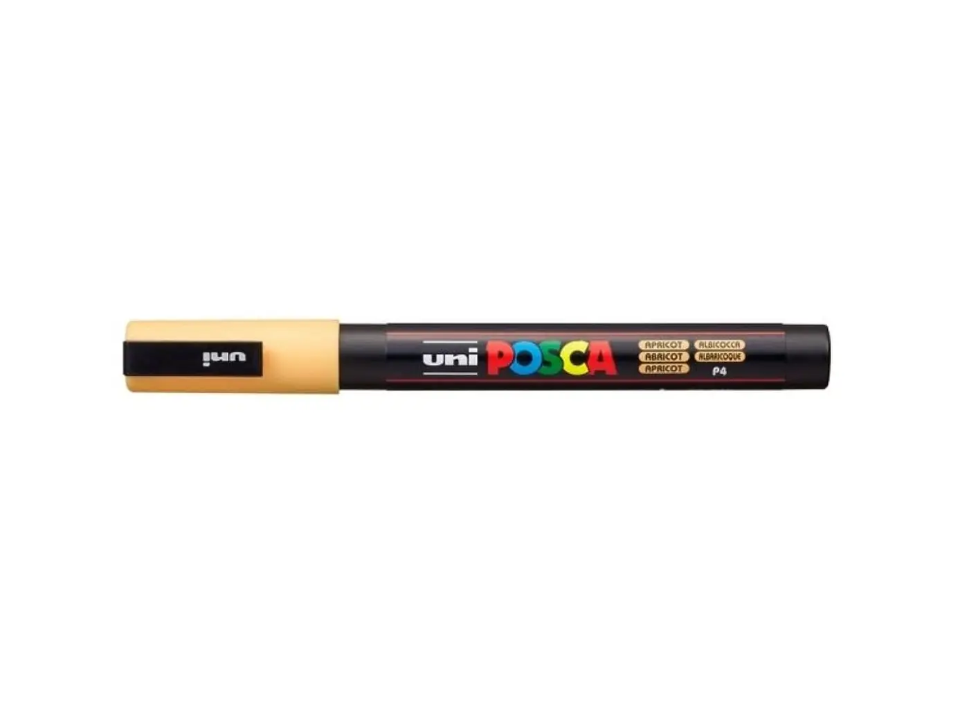 Acrylic marker Uni Posca 0.7mm PC-1MR – P04 apricot - fotografie 1
