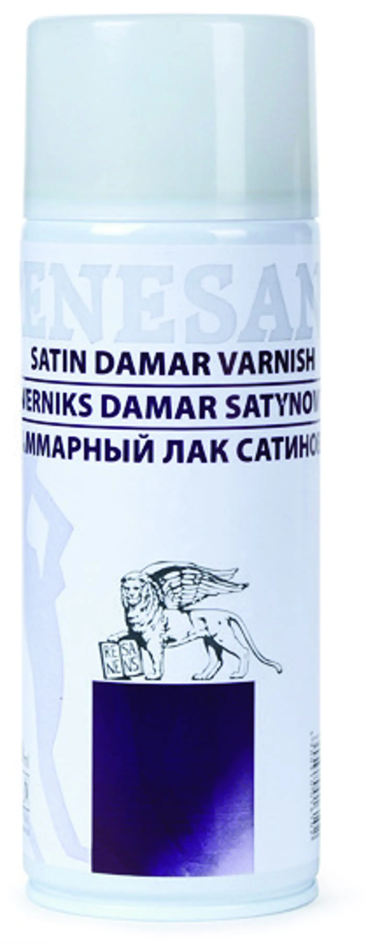 Koncový damarový lak saténový ve spreji 400ml - fotografie 1