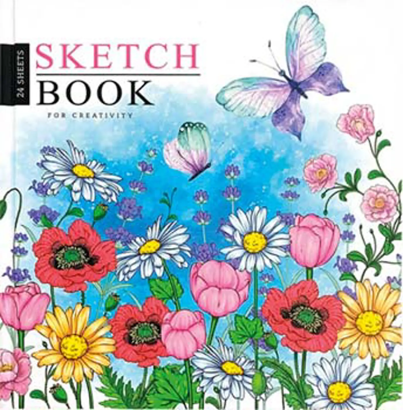 Sketchbook SUMMER 20x20 cm   - fotografie 1