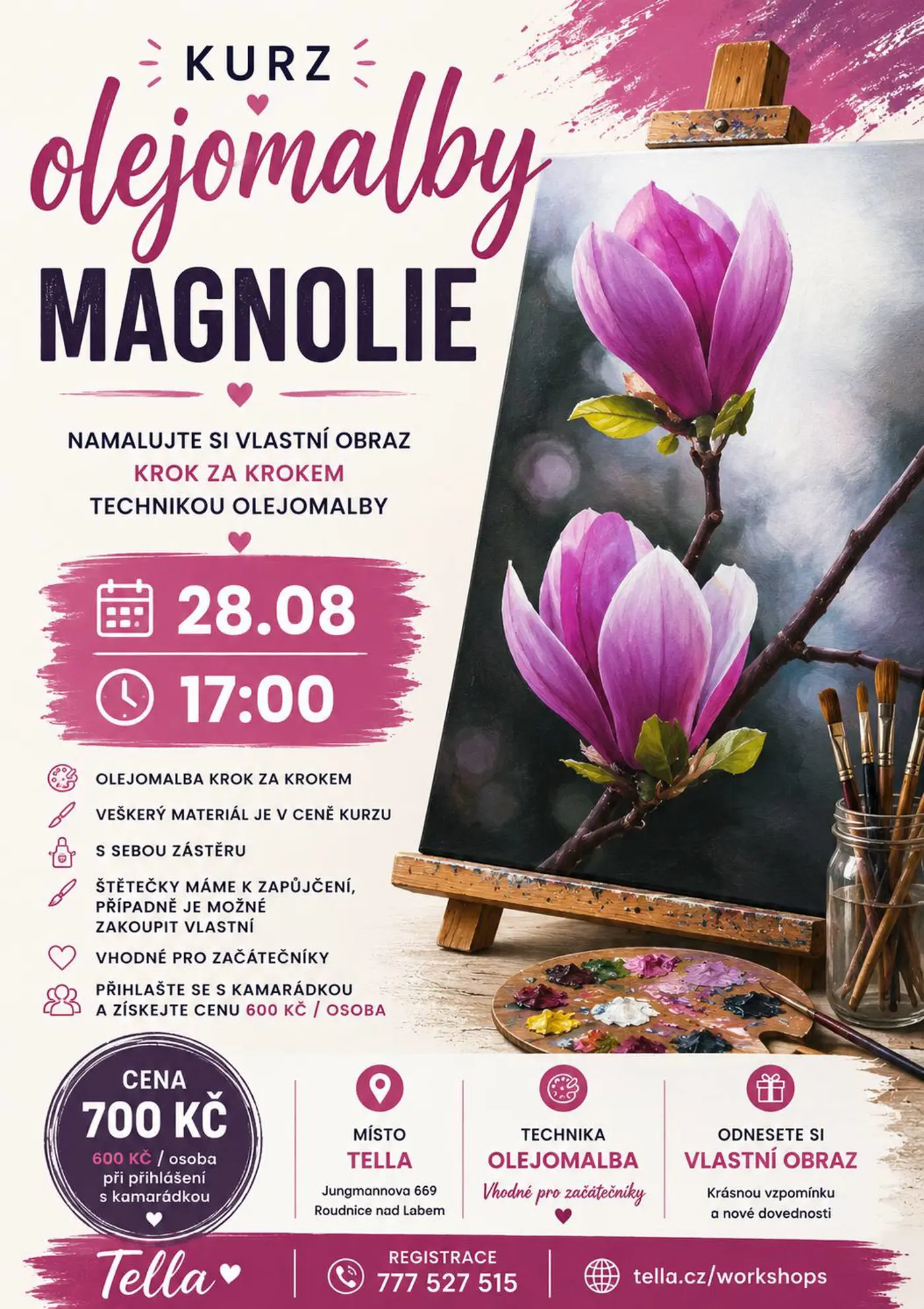 Olejomalba – Magnolie