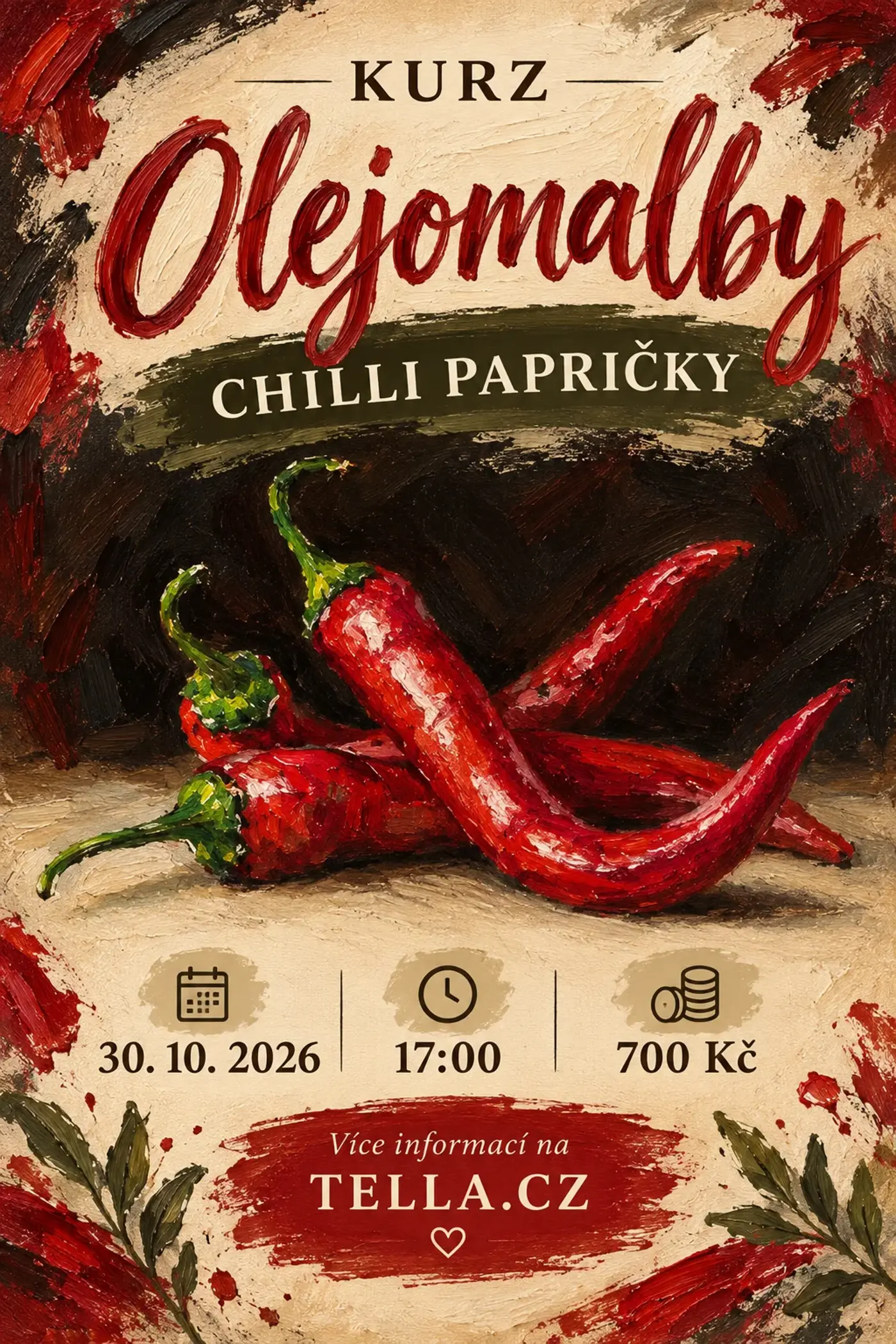 Olejomalba – Chilli papričky