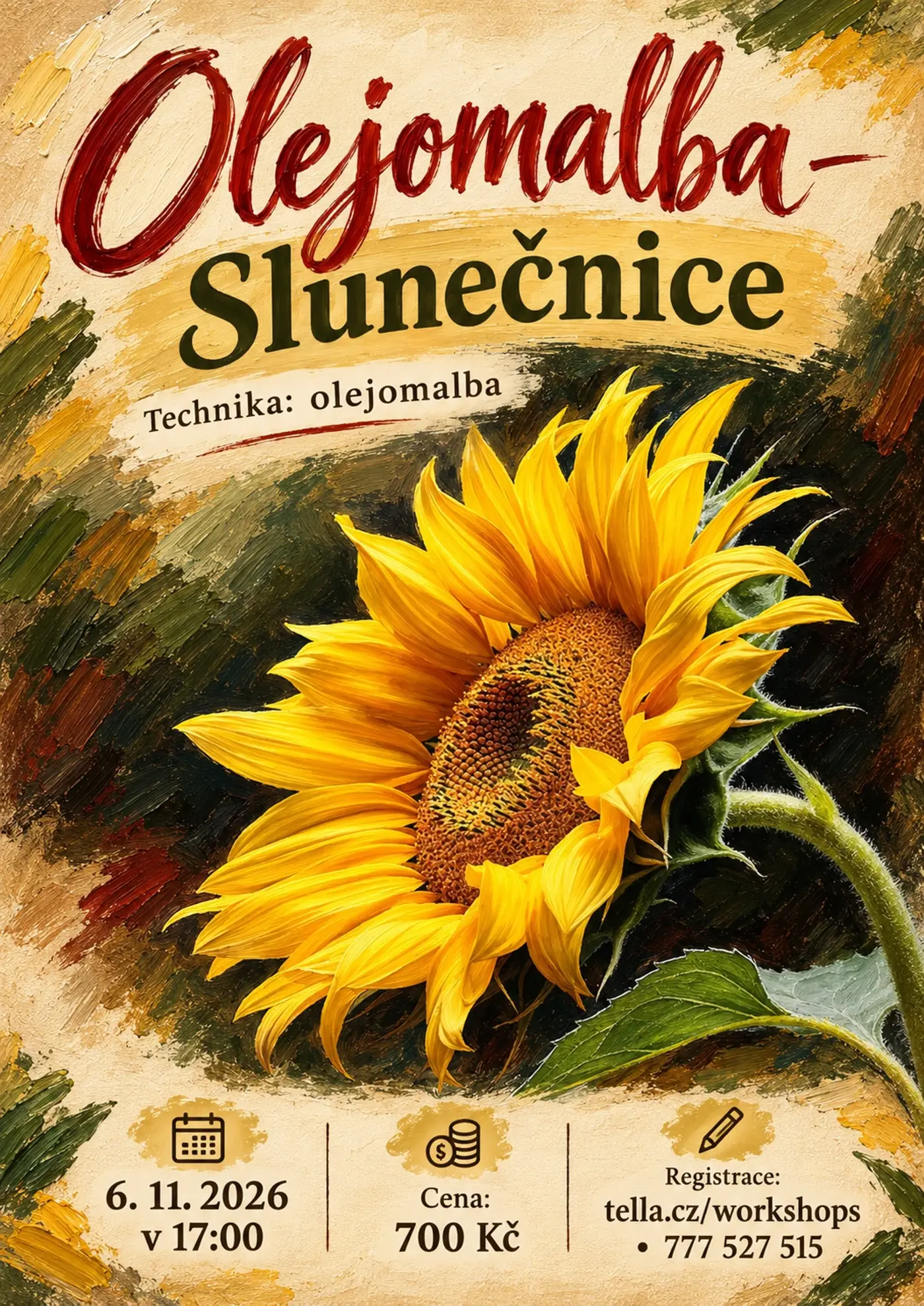 Olejomalba – Slunečnice 