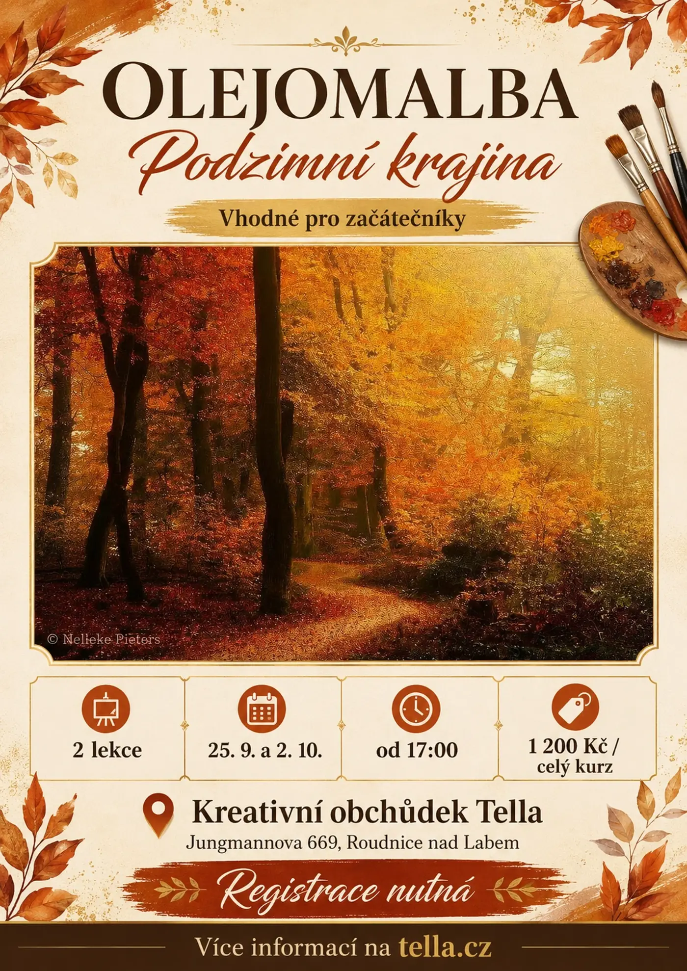 OLEJOMALBA – PODZIMNÍ KRAJINA