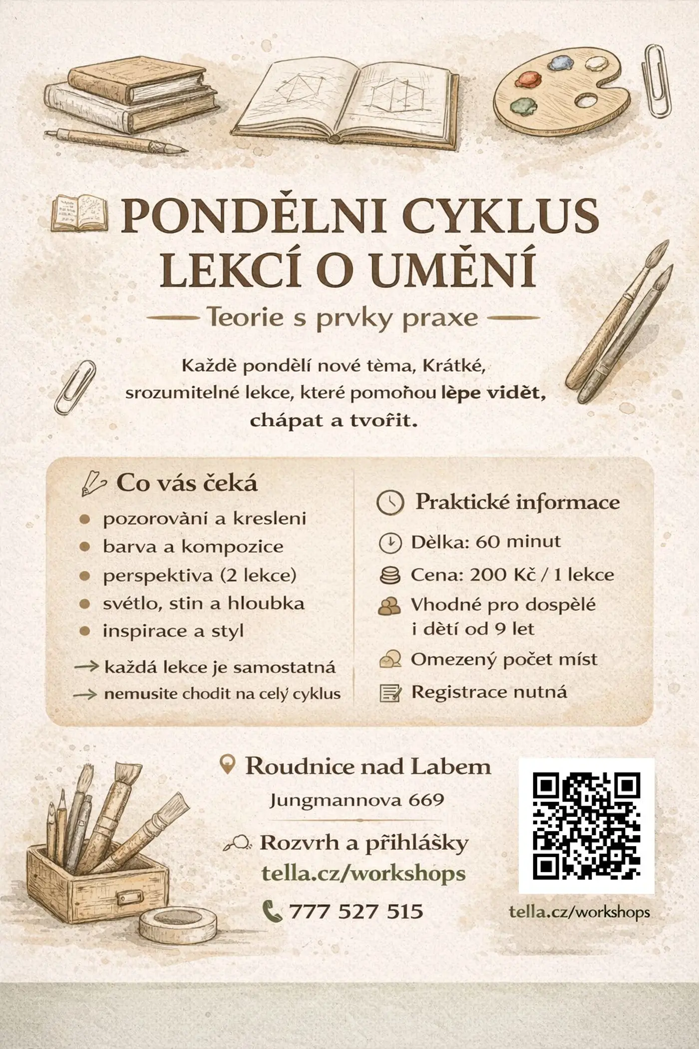 Jak se „dívá“ umělec 1 lekce