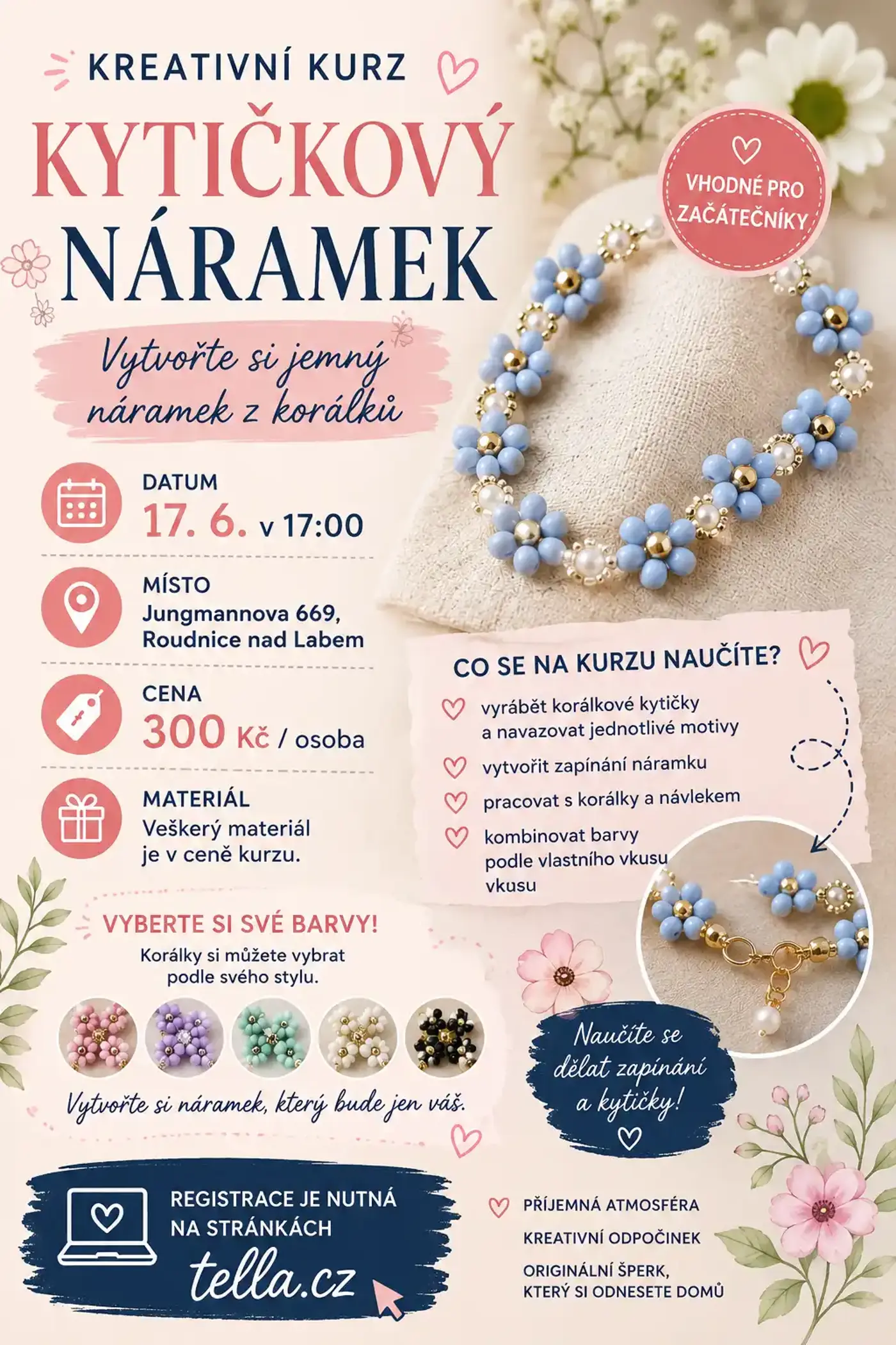 KURZ TVORBY KYTIČKOVÉHO NÁRAMKU