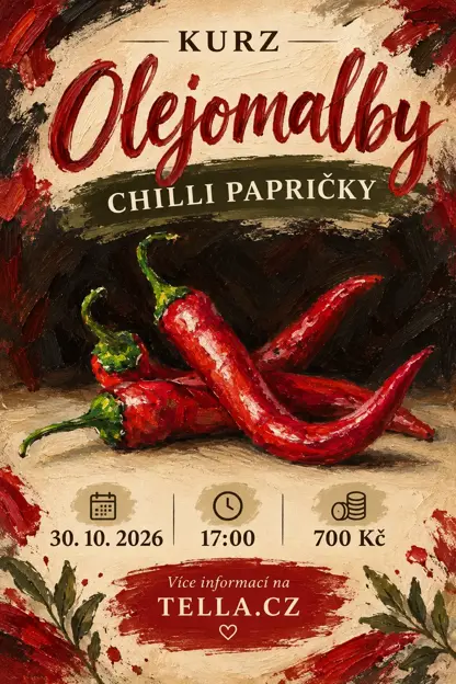 Olejomalba – Chilli papričky