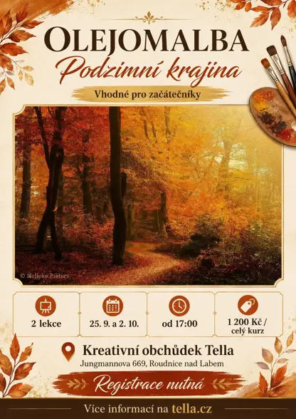 OLEJOMALBA – PODZIMNÍ KRAJINA
