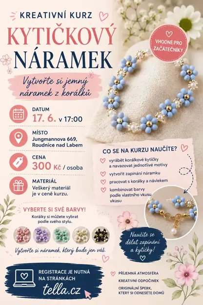 KURZ TVORBY KYTIČKOVÉHO NÁRAMKU